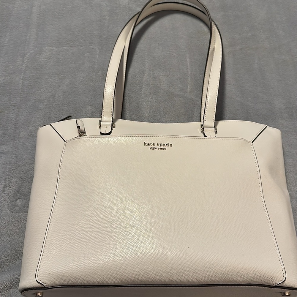 Kate spade parchment off-white tote
